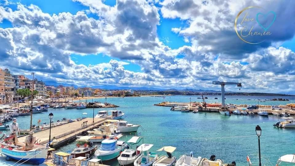 Villa Katerina Hriszí Aktí Haniá Kültér fotó